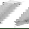 Mexen Lunar-F L folding shower cabin right 85 x 80 cm, transparent, gun gray brushed - 836L-085-080-66-00-P