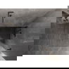 Mexen Lunar-F L folding shower cabin right 90 x 90 cm, transparent, brushed gun gray - 836L-090-090-66-00-P