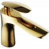 Mexen Lily washbasin faucet, gold - 73600-50