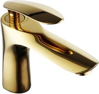 Mexen Lily washbasin faucet, gold - 73600-50