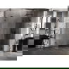 Mexen Lunar-F L folding shower cabin right 90 x 70 cm, transparent, black - 836L-090-070-70-00-P