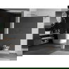 Mexen Kioto Walk-in Shower Wall 140 x 200 cm, Mirror 8 mm, Chrome - 800-140-101-01-50