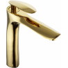 Mexen Lily high washbasin faucet, gold - 73610-50