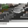 Mexen Elix granite sink 1-bowl 600 x 500 mm, gray, black siphon - 6525601005-71-B