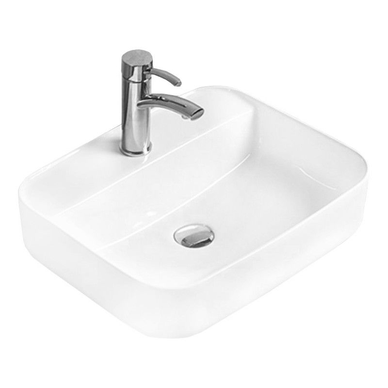 Mexen Alba countertop washbasin 50 x 40 cm, White - 21955000