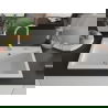 Mexen Elix granite sink 1-bowl 800 x 500 mm, white, chrome siphon - 6527801005-20