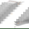 Mexen Lunar T right hinge shower cabin 115 x 70 cm, transparent, brushed copper - 834T-115-070-65-00-P