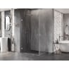 Mexen Lunar-B Duo hinged shower enclosure 100 x 70 cm, transparent, chrome - 832-100L-070P-01-00