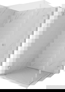 Mexen Lunar-B Duo pivot shower cabin 100 x 80 cm, transparent, chrome - 832-100L-080P-01-00