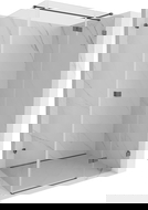 Mexen Lunar T shower enclosure right-hinged 140 x 100 cm, transparent, gun gray brushed - 834T-140-100-66-00-P