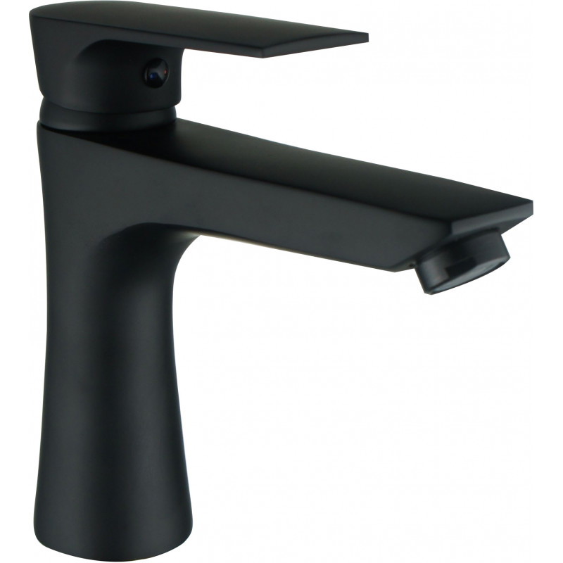 Mexen Axel sink faucet, black - 73800-70