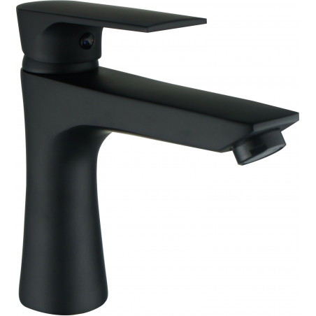 Mexen Axel sink faucet, black - 73800-70