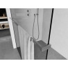 Mexen Uni-R towel rail for shower screen, chrome - 800-06-01