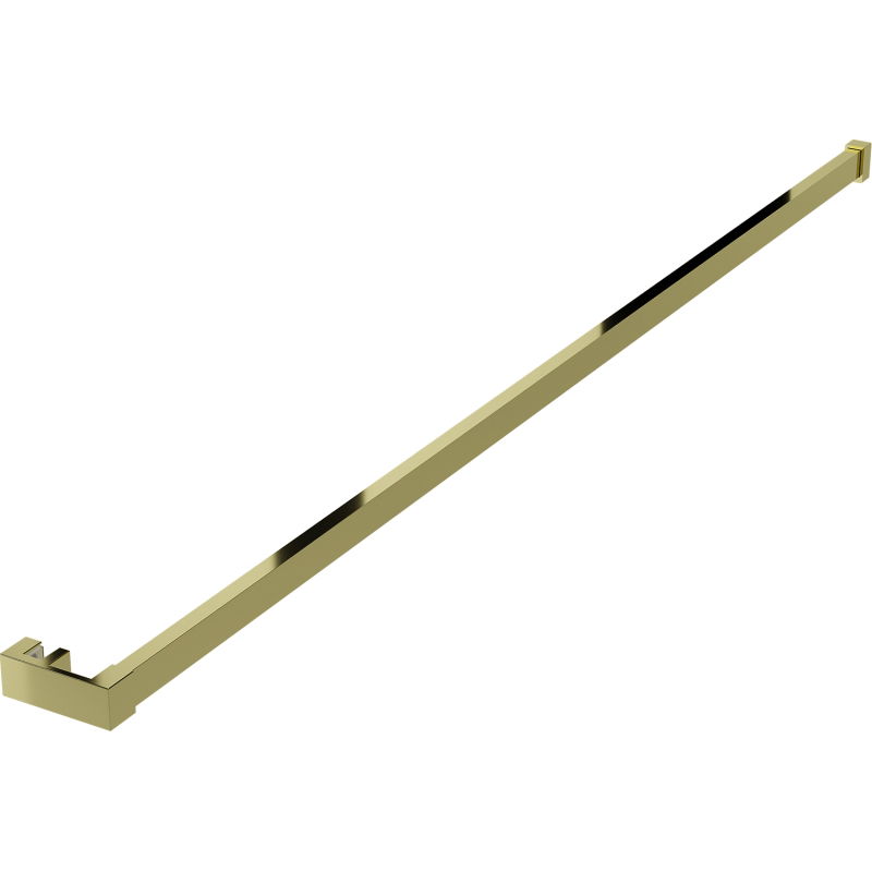 Mexen rail for towels for shower wall, gold - 800-06-50