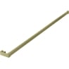Mexen towel rail for shower wall, brushed gold - 800-06-55