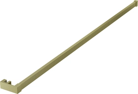 Mexen rail for towels on shower wall, brushed gold - 800-06-55