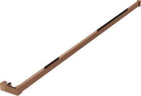 Mexen Uni-R towel rail for shower screen, rose gold - 800-06-60