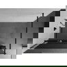Mexen Kioto+ shower screen with a shelf and rail 90 x 200 cm, Graphite 8 mm, Black - 800-090-121-70-40