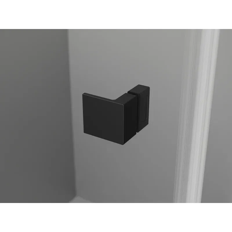 Mexen Lunar T right folding shower cabin 130 x 120 cm, transparent, black - 834T-130-120-70-00-P