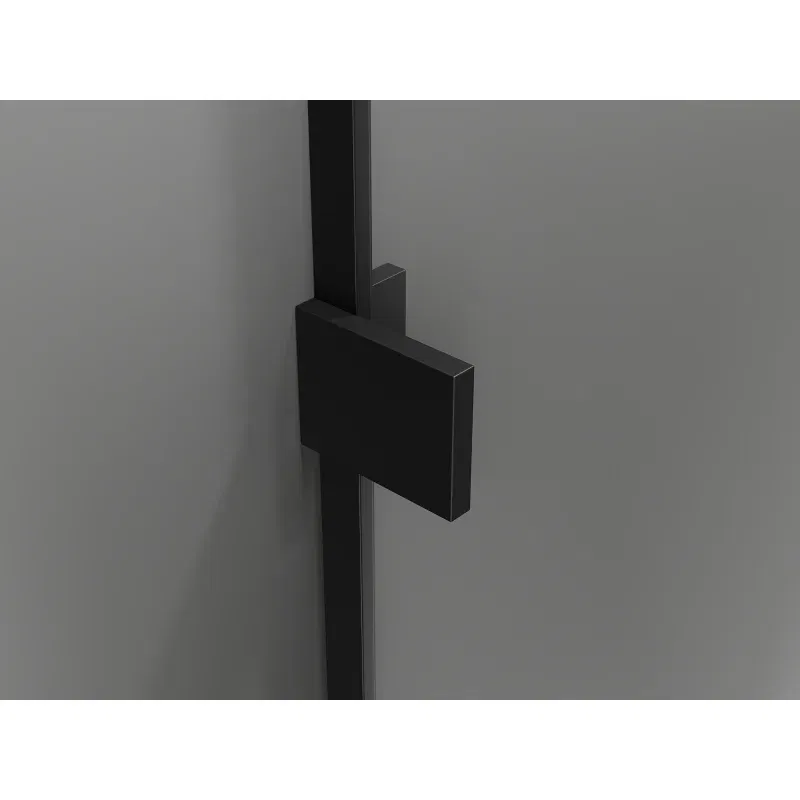 Mexen Lunar T right folding shower cabin 130 x 120 cm, transparent, black - 834T-130-120-70-00-P