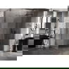 Mexen Lunar T Shower Enclosure Right Hinged 125 x 70 cm, Transparent, Gun Metal - 834T-125-070-95-00-P