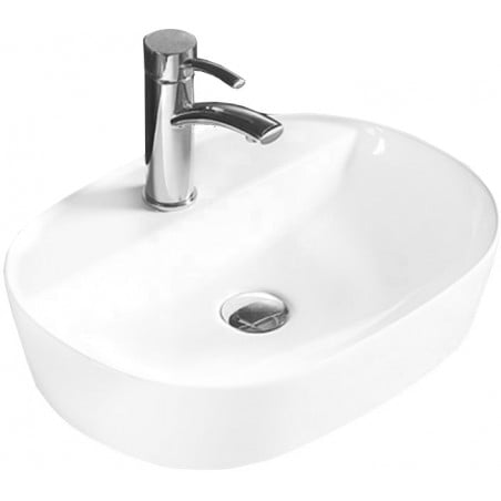 Mexen Iris countertop sink 50 x 38 cm, white - 21995000