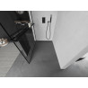 Mexen Kioto+ shower screen with shelf Walk-in 70 x 200 cm, black pattern, black - 800-070-121-70-78