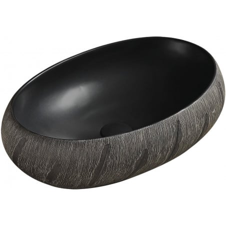 Mexen Abril countertop sink 58 x 39 cm, black - 22015866