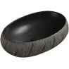 Mexen Abril countertop sink 58 x 39 cm, black - 22015866