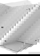 Mexen Lunar-B Duo hinged shower cabin 80 x 70 cm, transparent, brushed gun gray - 832-080L-070P-66-00