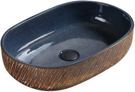 Mexen Aleta countertop sink 59 x 40 cm, blue - 22035966