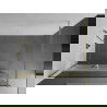 Mexen Kioto+ shower screen with a shelf and rail 70 x 200 cm, Transparent/Frosted 8 mm, Gold - 800-070-121-50-35