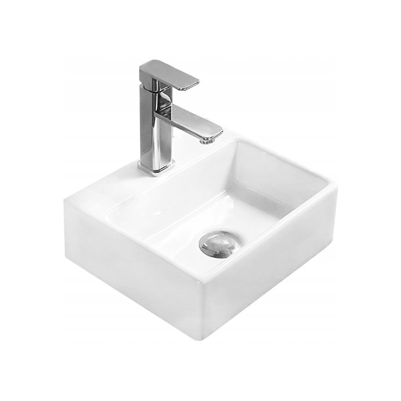 Mexen Mini countertop basin 40 x 30 cm, white - 21094000