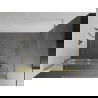 Mexen Kioto+ shower screen with a shelf and rail 90 x 200 cm, Mirror 8 mm, Gold - 800-090-121-50-50