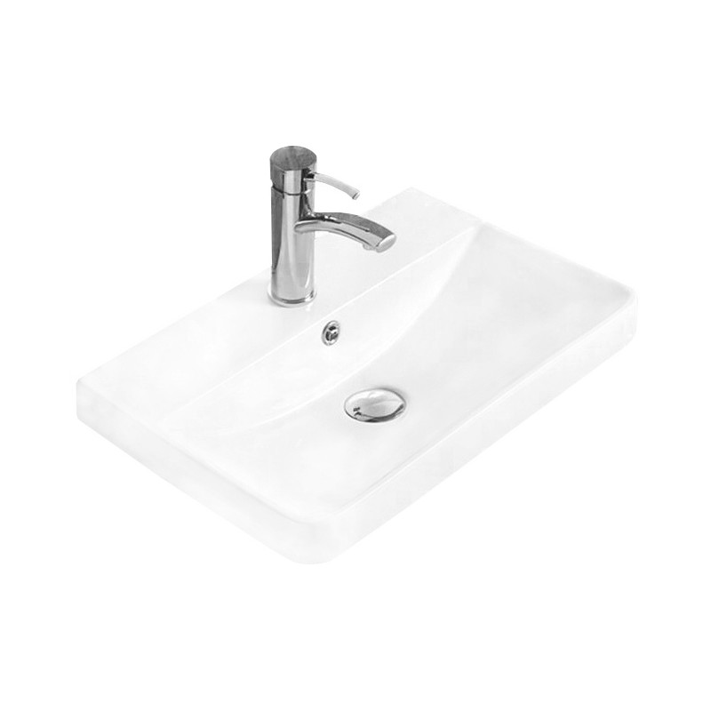 Mexen Dagna inset sink 50 x 35 cm, white - 21995100
