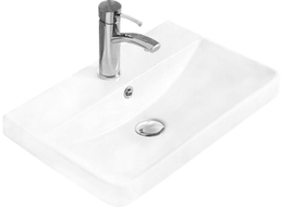 Mexen Dagna inset sink 50 x 35 cm, white - 21995100
