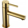 Mexen Elba washbasin faucet, gold - 74100-50