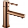Mexen Elba washbasin tap, rose gold - 74100-60