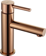 Mexen Elba washbasin mixer tap, Rose gold - 74100-60