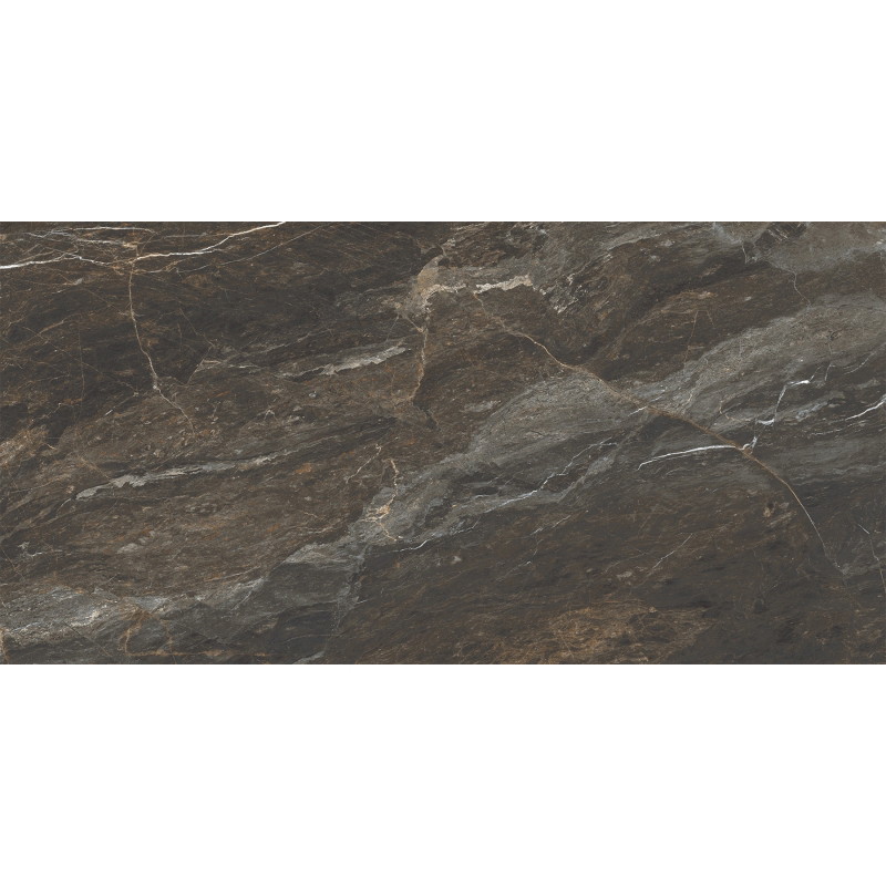 Mexen Sintra Bronze Glazed Rectified Porcelain Tile G1, Floor and Wall Tile 120 x 60 cm, High Gloss - TL204-120-060-01