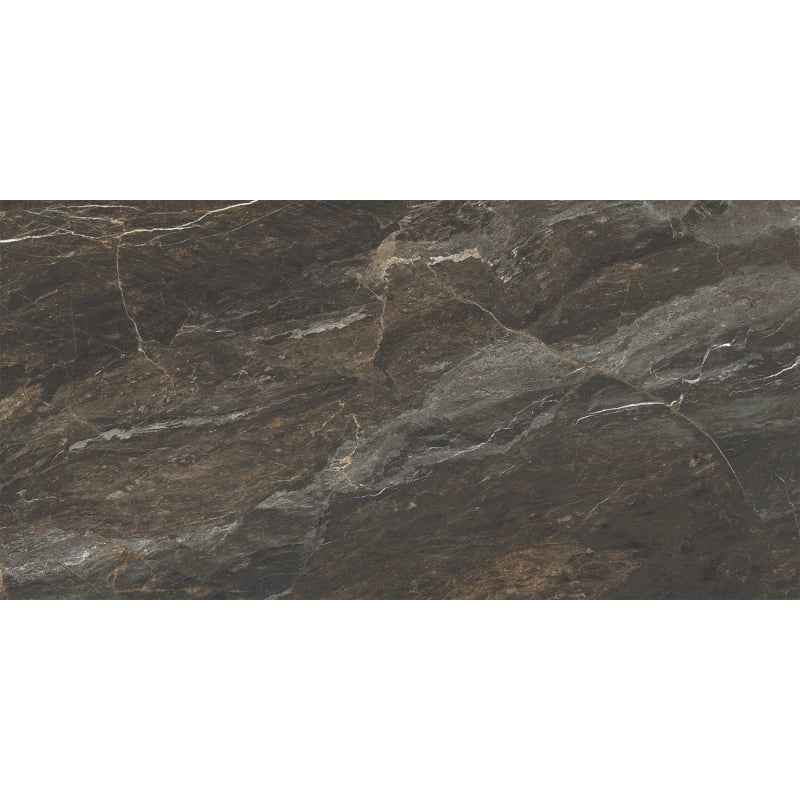 Mexen Sintra Bronze glazed rectified tile G1, floor-wall tile 120 x 60 cm, high gloss - TL204-120-060-01