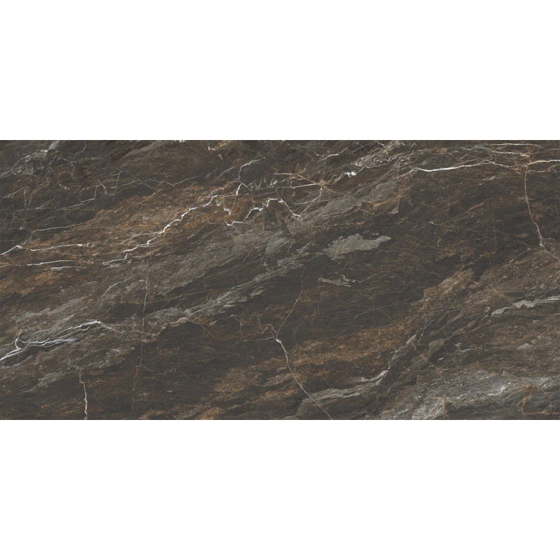 Mexen Sintra Bronze Glazed Rectified Porcelain Tile G1, Floor and Wall Tile 120 x 60 cm, High Gloss - TL204-120-060-01