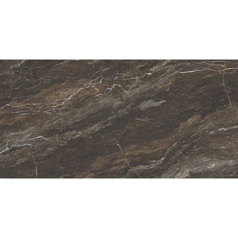 Mexen Sintra Bronze glazed rectified tile G1, floor-wall tile 120 x 60 cm, high gloss - TL204-120-060-01