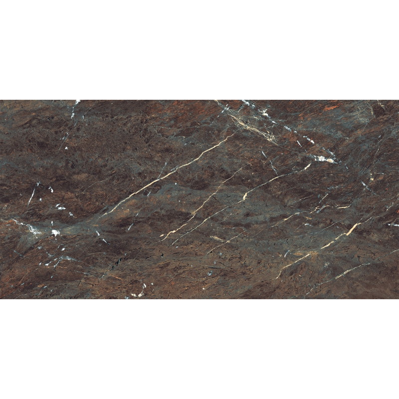 Mexen Sintra Earth glazed rectified stoneware tile G1, floor-wall tile 120 x 60 cm, high gloss - TL204-120-060-02
