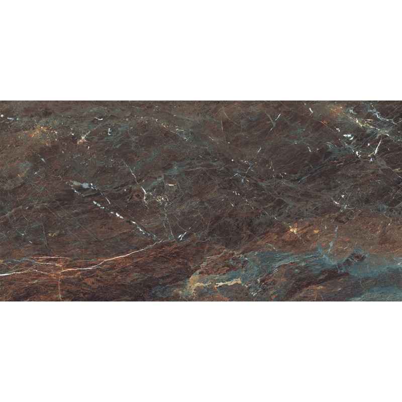 Mexen Sintra Earth glazed rectified stoneware tile G1, floor-wall tile 120 x 60 cm, high gloss - TL204-120-060-02