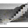 Mexen Kioto+ shower screen with a shelf and rail 120 x 200 cm, Transparent/White pattern 8 mm, Gold - 800-120-121-50-97
