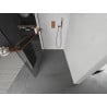 Mexen Kioto+ shower screen with shelf Walk-in 70 x 200 cm, transparent, pink gold - 800-070-121-60-00