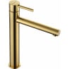 Mexen Elba high washbasin mixer tap, Gold - 74110-50