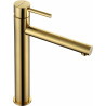 Mexen Elba tall, gold washbasin faucet - 74110-50