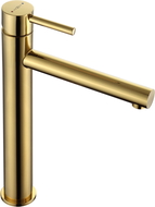 Mexen Elba high washbasin mixer tap, Gold - 74110-50